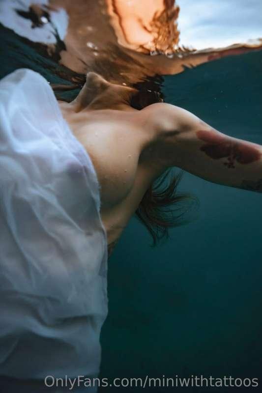 Under the sea.