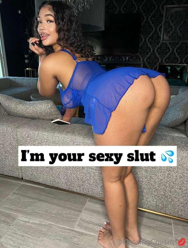 Dressed up super sexy in my lingerie💙💦💦I couldn't help but t..