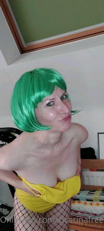 Love bright colours and wigs x