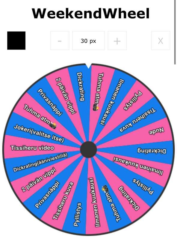 ONNENPYÖRÄN WEEKENDWHEEL EDITION🔥🥳 voimassa sunnuntaihin 29...