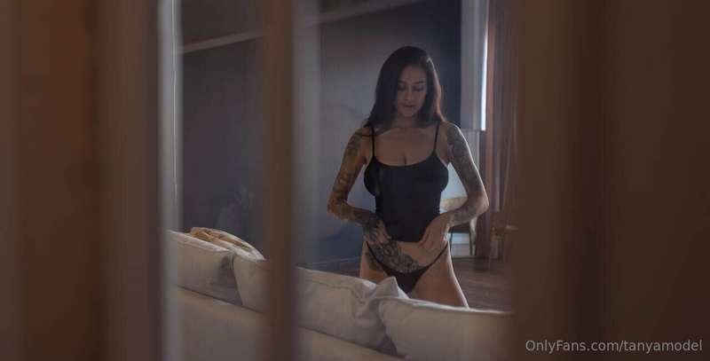 The t-shirt is slightly see-through - see what's underneath?..