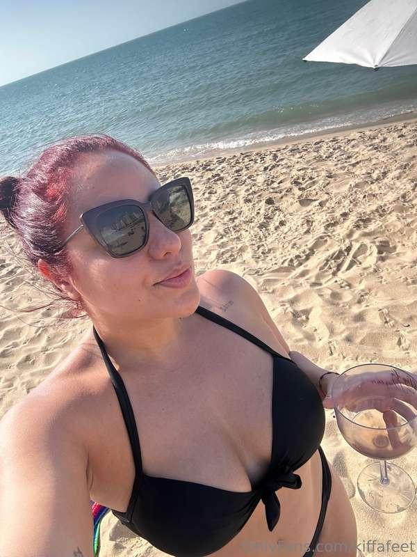 Enjoying the summer and the beach