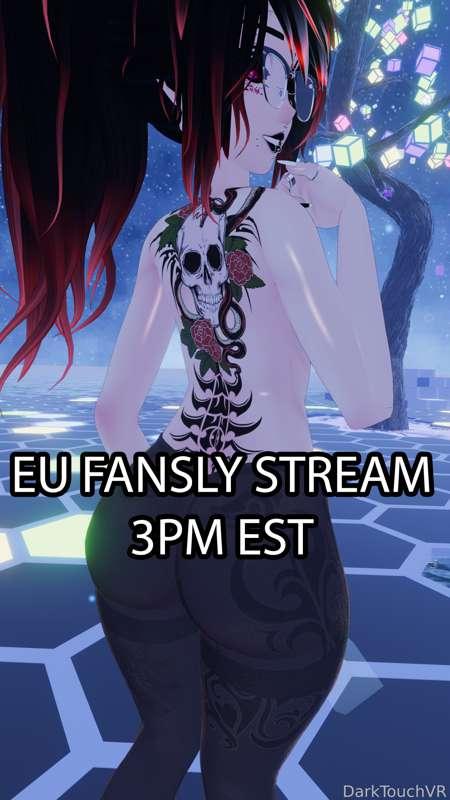 Uhhh! Don't forget! We will have an EU Stream today at 3pm est!~ 🖤