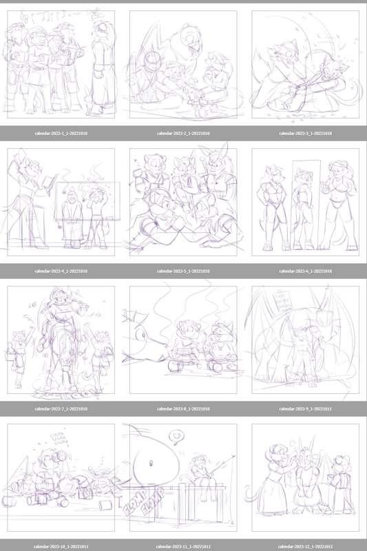 2023 calendar preview!