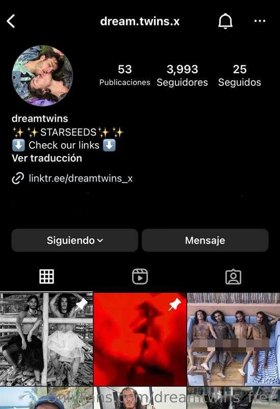 Find us on Instagram as "dream.twins.x" 🌿