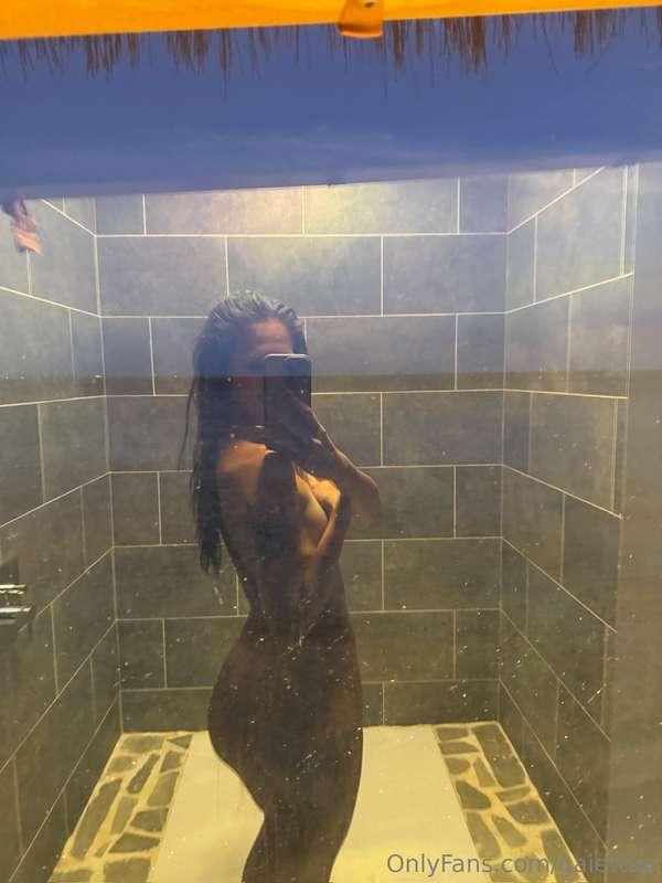 Steamy glass, hotter curves… tell me, are you ready to join ..