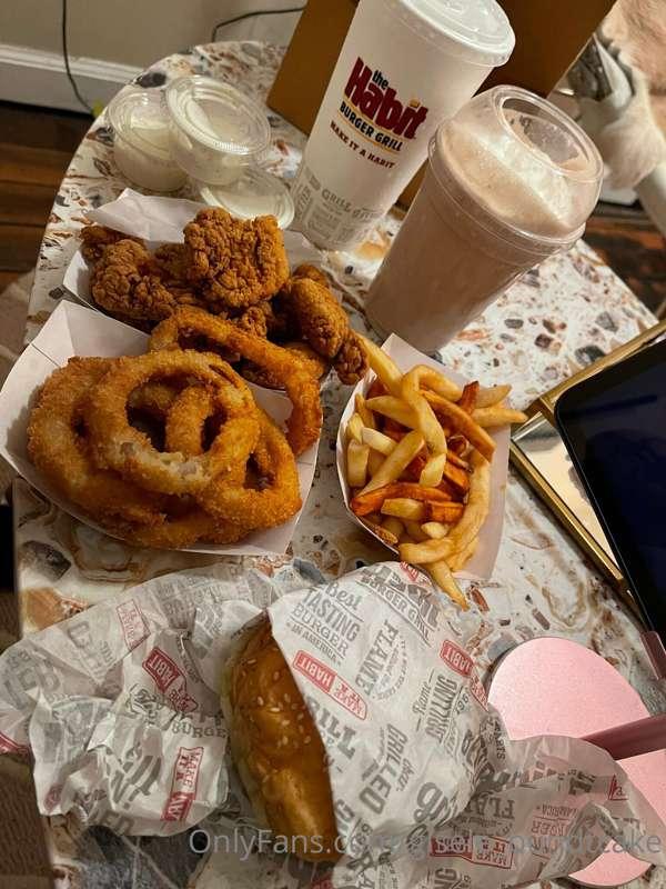 I ate all of this… swipe to see the effects as I finish this..