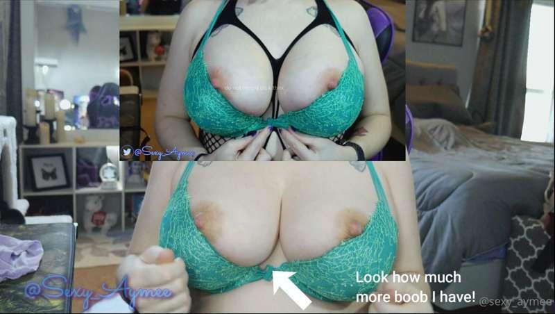 Almost 6 months pregnant titties comparing to when I was onl..