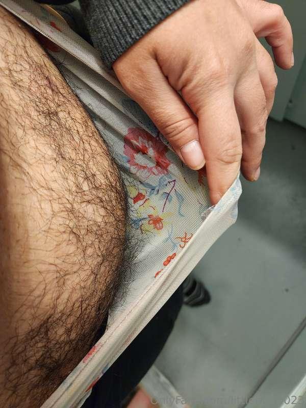 So hairy, haven't been shaving at all in months! Who wants t..