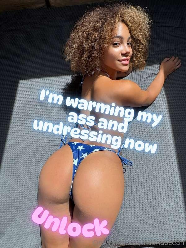Want to see the juiciest swimsuit shots?👙My luscious ass, lu..