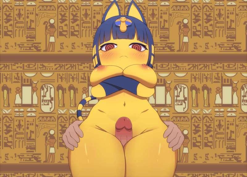 Ankha Thighjob Gif