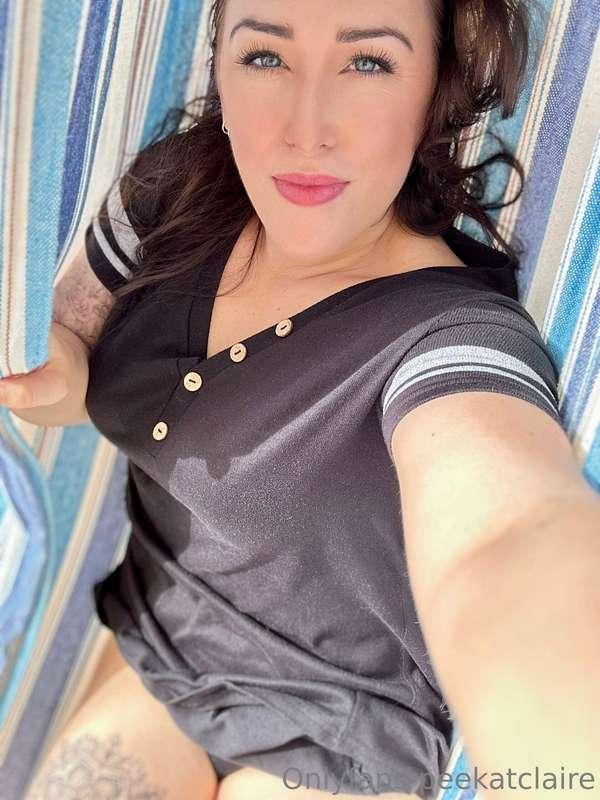 I don’t have a sex swing but I do have a hammock. my panties..