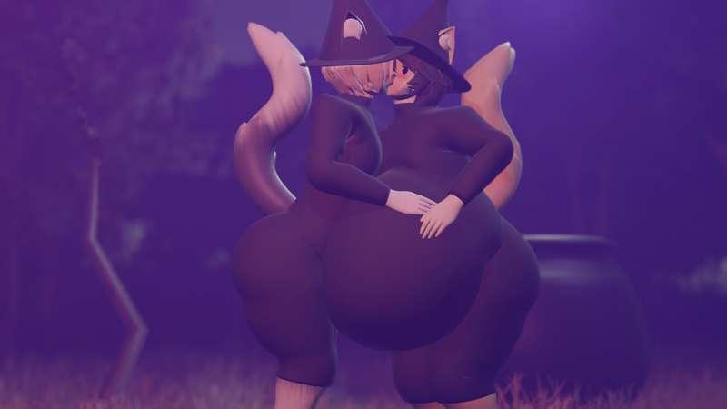 Practise puffkiss renders