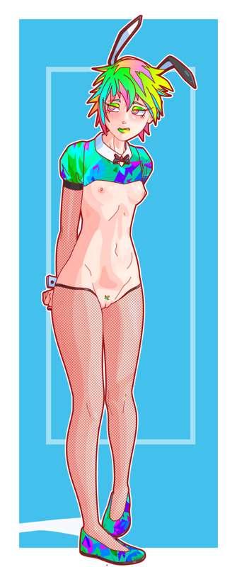 Rainbow Bunny