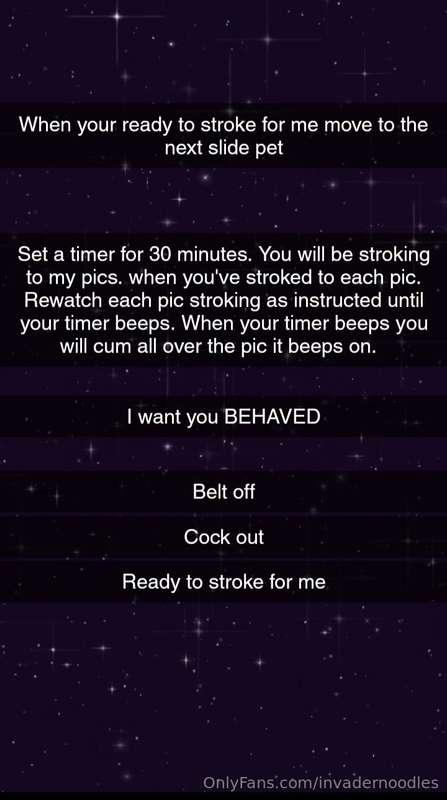 Timed edging instructions! Captioned pics!