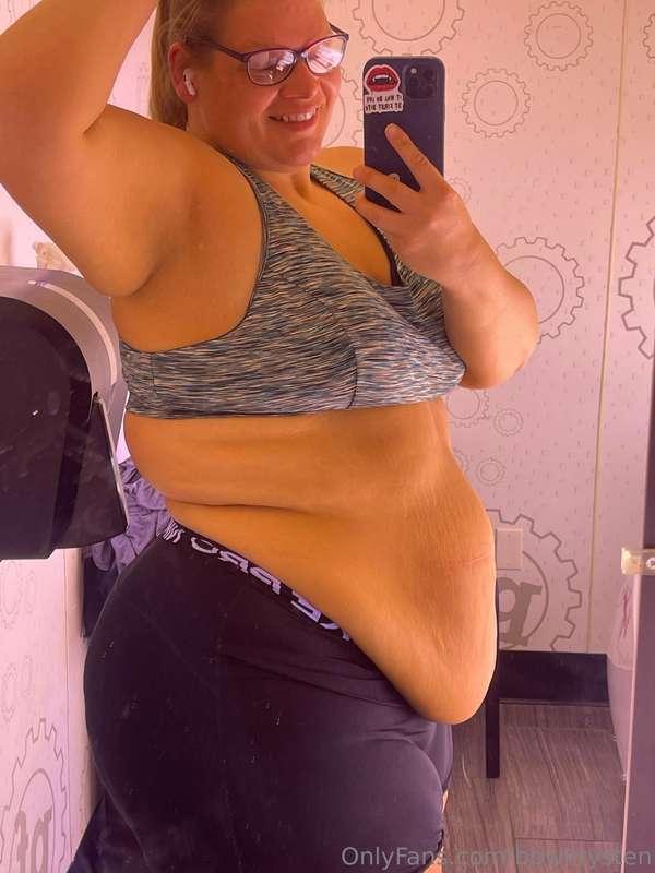 This hanging monstrous belly