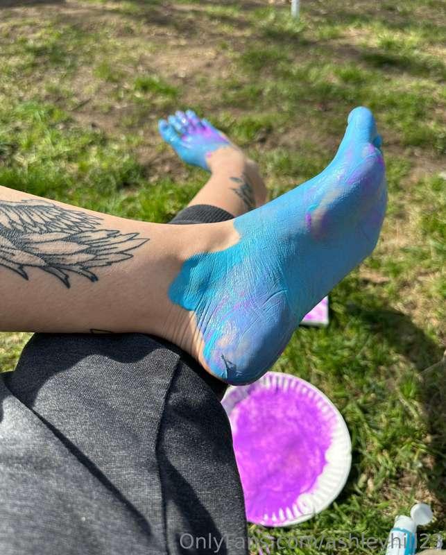 Purple & blueeee
Swipe ➡️