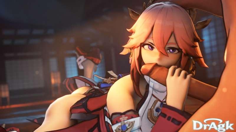 Yae Miko - Genshin - Teaser pt1