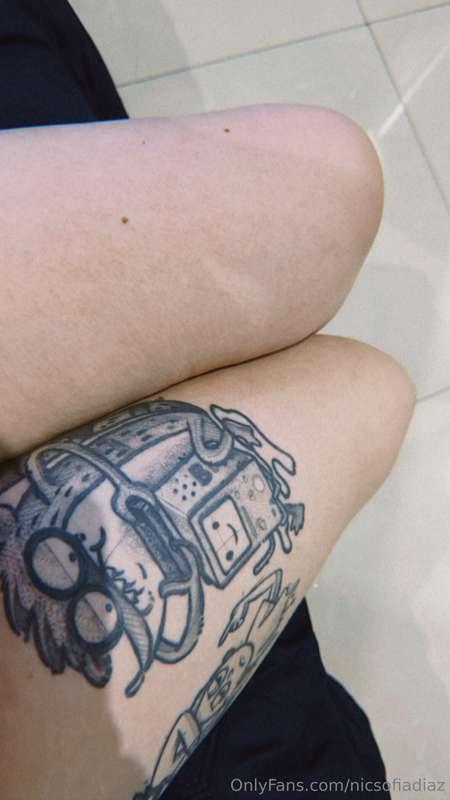 Quería presumir mis tatuajes 😉🙊