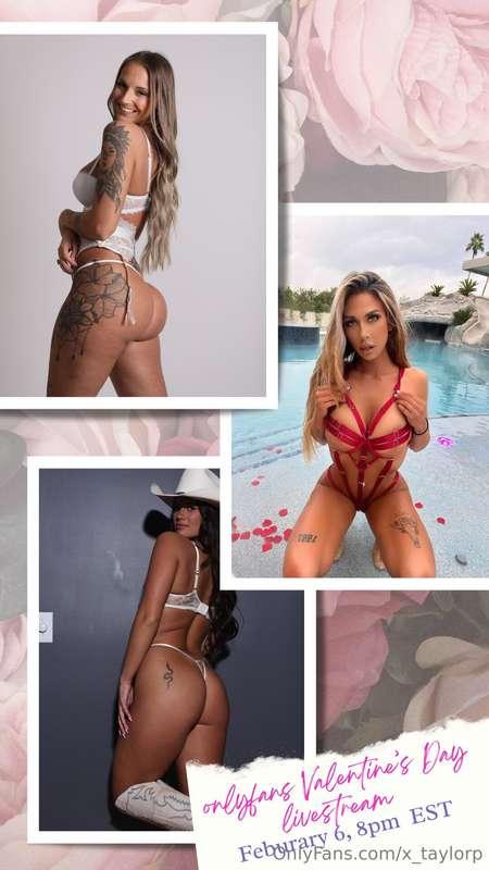 Only on @x_taylorp2! Feburary 6th, 8pm EST!!👀😈 @syssylaaax @..