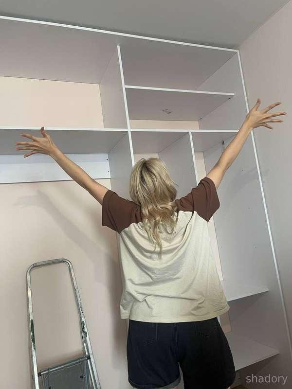 Yay-yay!! Finally I have a closet!!🥰 Now I can throw out a c..
