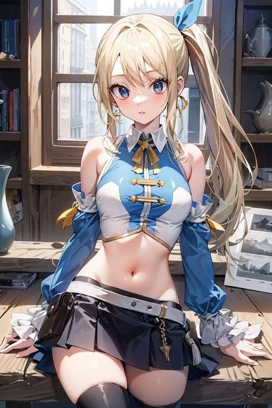 ルーシィ　私服、ローアングル、下着、バスタオル、裸、s●x等　79枚
