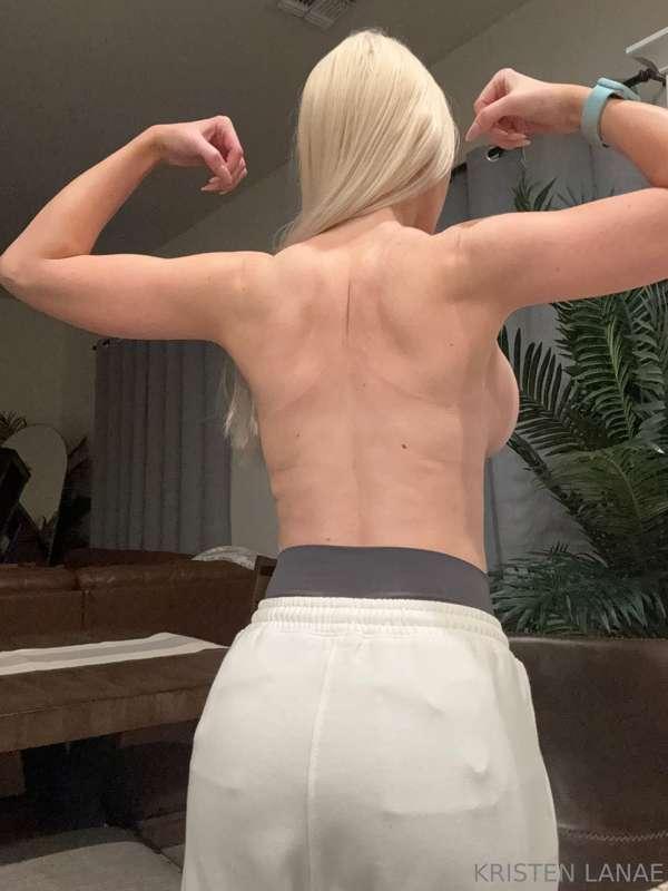 I’m only a month into working UPPER body now and realized I ..