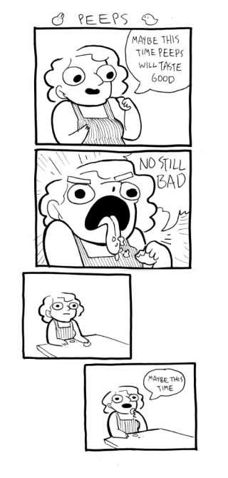 Mini Comic #15! Peeps