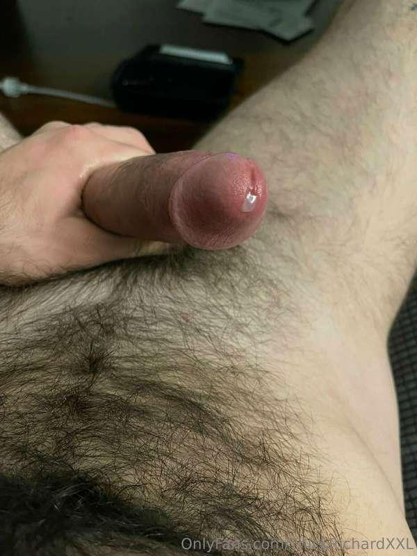 Lick the cum out of the head of my cock