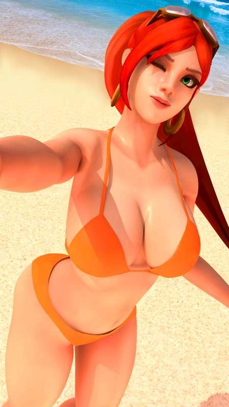 Cassie SFW Render