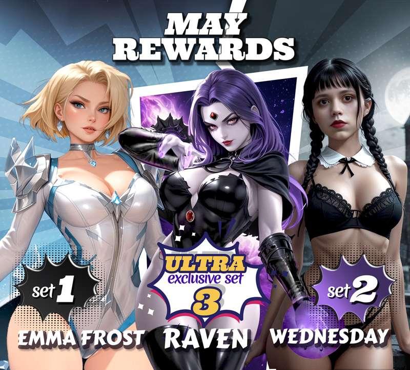 REWARDS & ANNOUNCEMENTS & FAQ: MAY