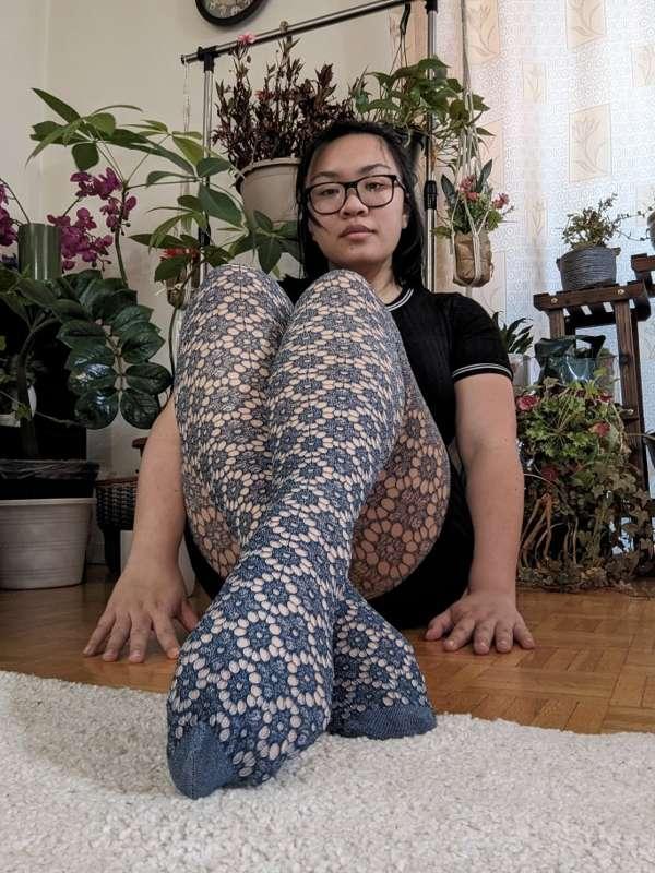 Floral Lace Tights 
