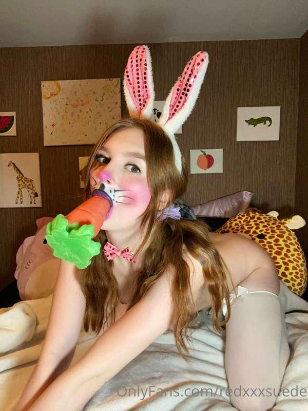 I hope the Easter bunny visits you tonight & wakes you up wi..