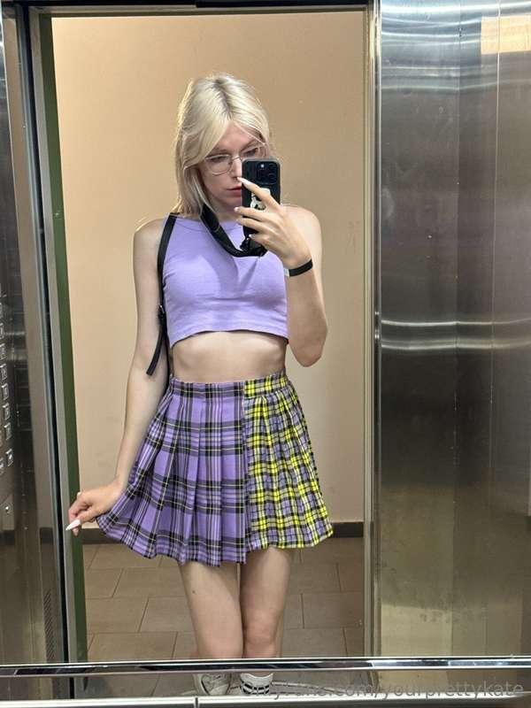 New outfit, trying to keep up with fashion. When I went to t..
