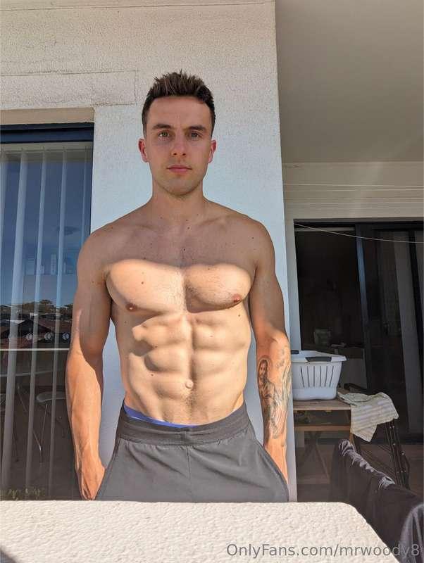 Back when I was on holiday ! And clean shaven 😜