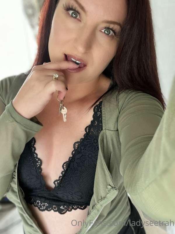 I’ll be your key holder, try not to get hard because I heard..