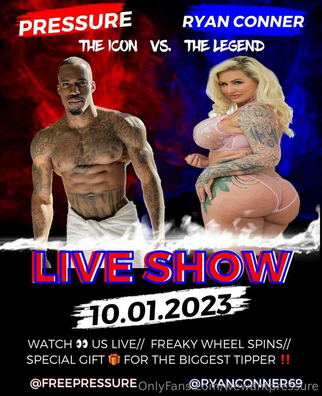 ***TOMORROW NIGHT*** ME AND @ryanconner69 ARE GOING LIVE ON ..