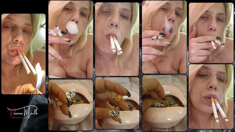 00129 # a double cigarette for double pleasureWhen cravings ..