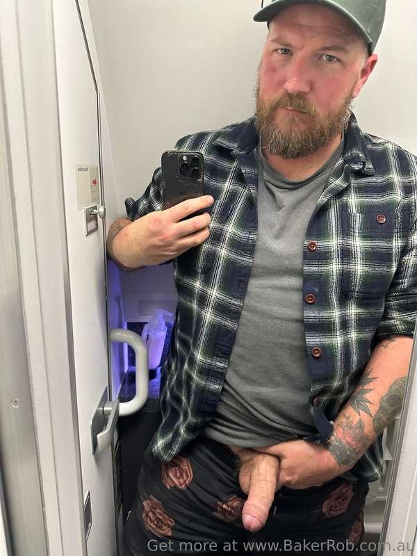 Early flights and toilet selfies 