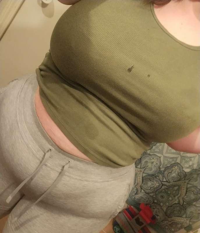 Can't brush my teeth without something falling on my shirt. ..