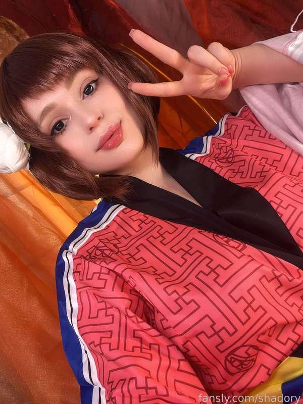 One day I want to visit Japan and wear a real kimono! In the meantime, enjoy the spoiler for my upcoming home photo shoot~!! ✨🎊

#fyp #pretty #anime #kimono #asian