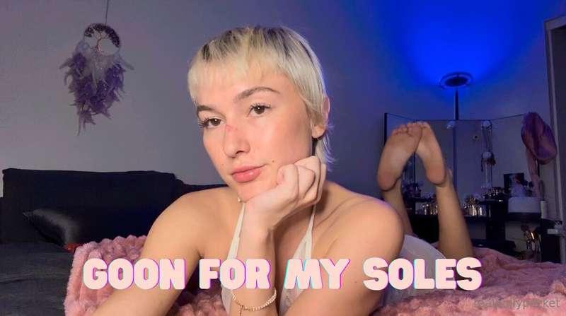 GOON FOR MY SOLES 😚 it’s not like you have anything better t..