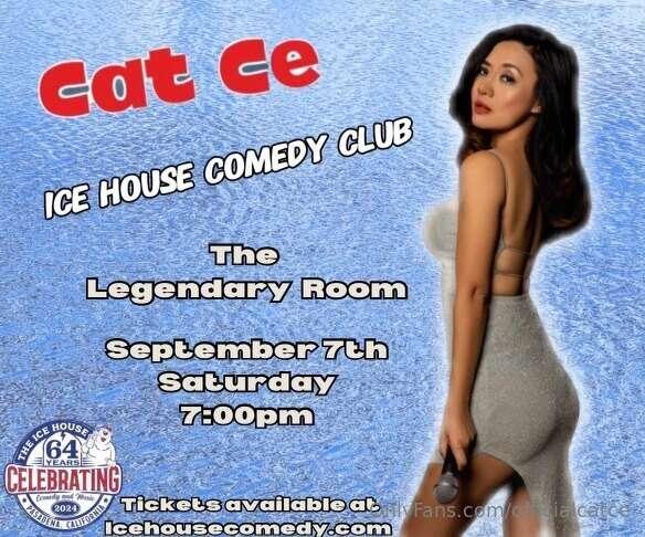 Hi, LA peeps, pull up, I'l be at the legendary ice house com..