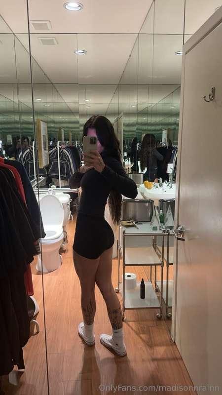Acting innocent, dressed like sin 😇👿