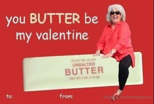 real ones get the butter refrence