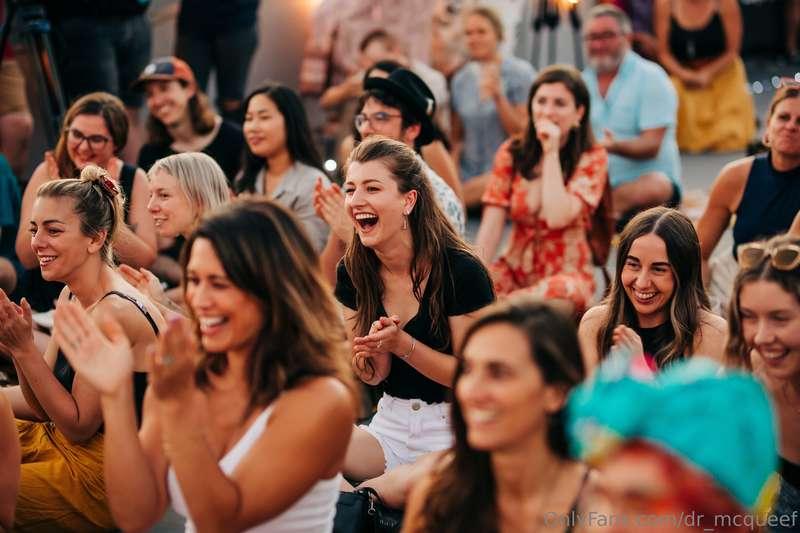 I love seeing the audience’s reactions!