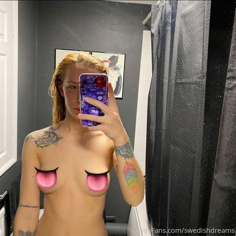 What did I get up to in the shower?😈👅