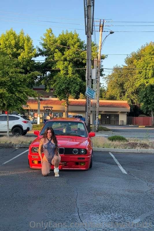 Little car post enjoy