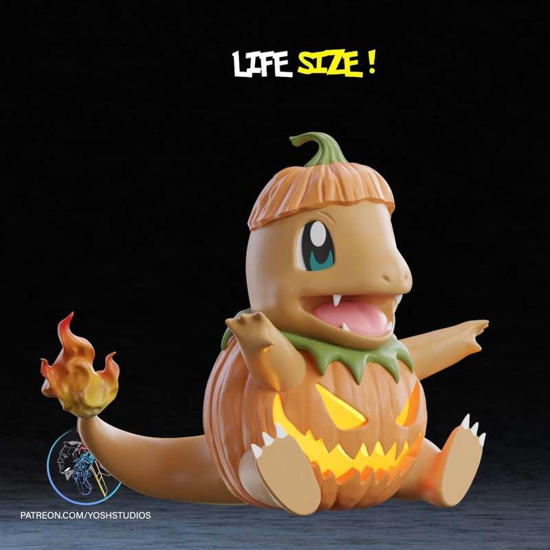 (Oct24 Y+SY Tiers) Pumpkin Charmander!