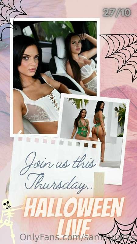 I’m sooo excited for this Thursday with @anitacassinfree it’..